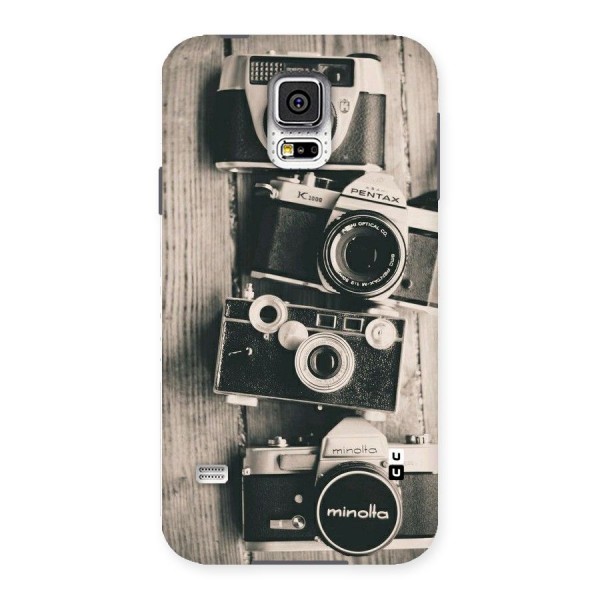 Vintage Style Shutter Back Case for Samsung Galaxy S5