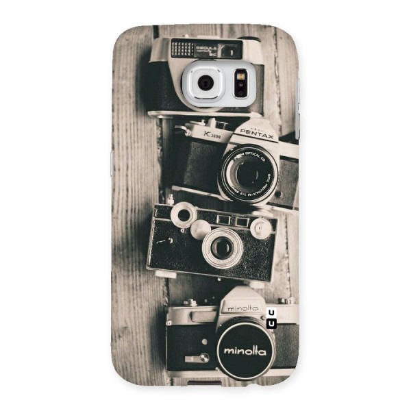 Vintage Style Shutter Back Case for Samsung Galaxy S6