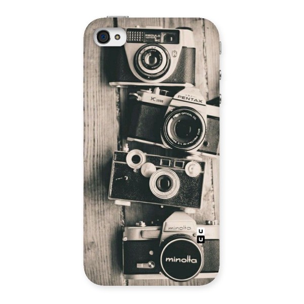 Vintage Style Shutter Back Case for iPhone 4 4s