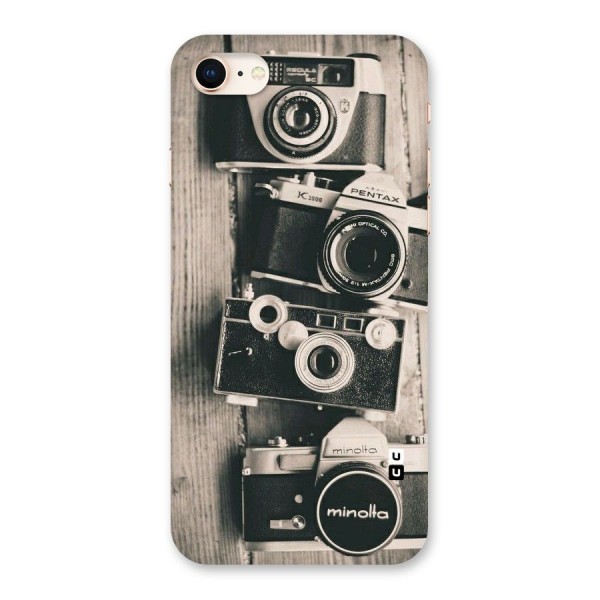 Vintage Style Shutter Back Case for iPhone 8