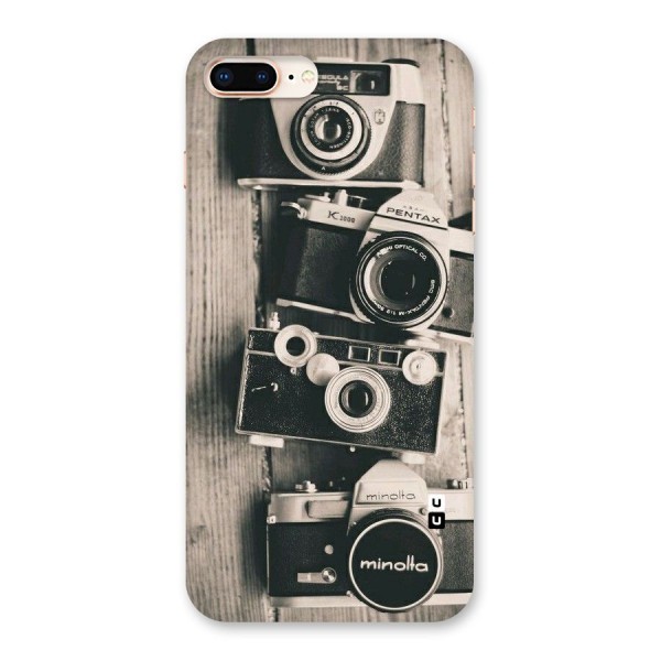 Vintage Style Shutter Back Case for iPhone 8 Plus