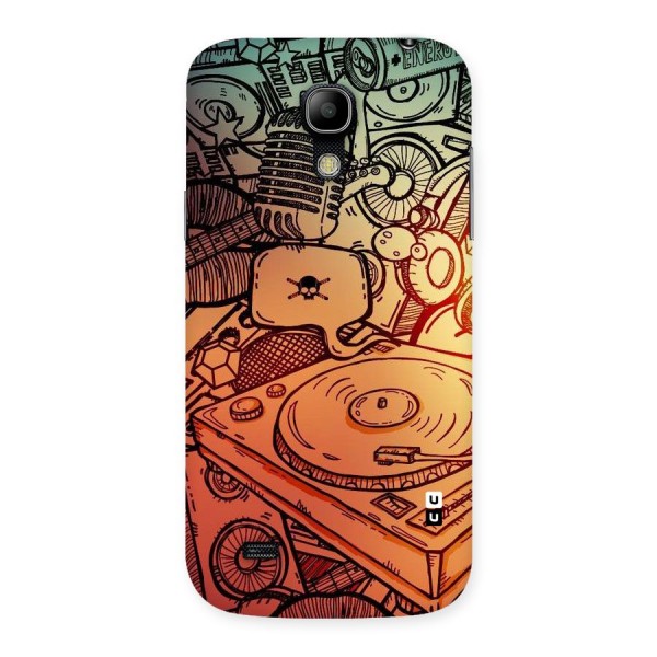 Vinyl Design Back Case for Galaxy S4 Mini