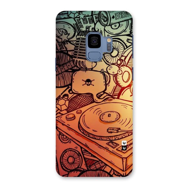 Vinyl Design Back Case for Galaxy S9