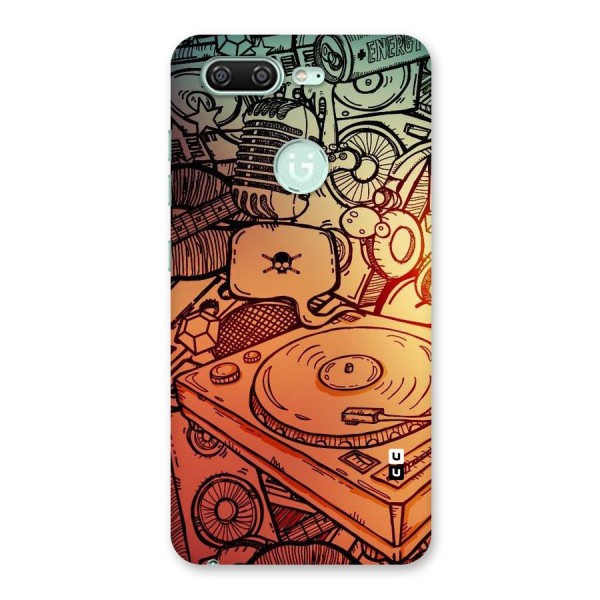 Vinyl Design Back Case for Gionee S10