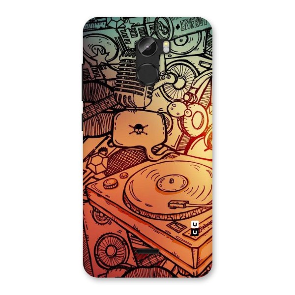 Vinyl Design Back Case for Gionee X1