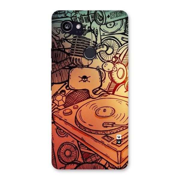 Vinyl Design Back Case for Google Pixel 2 XL