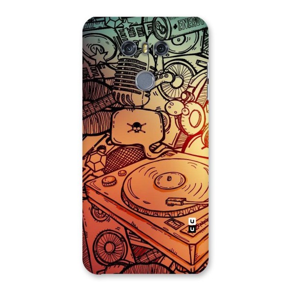 Vinyl Design Back Case for LG G6