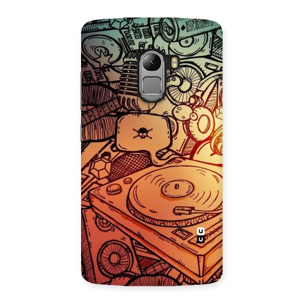 Vinyl Design Back Case for Lenovo K4 Note