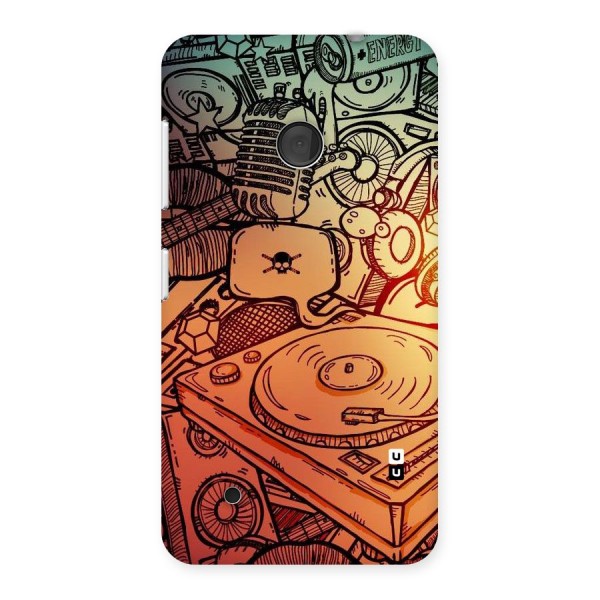 Vinyl Design Back Case for Lumia 530
