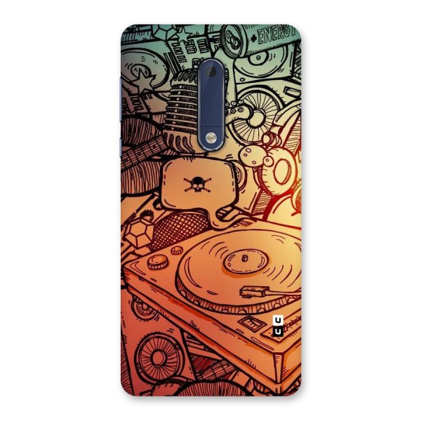 Vinyl Design Back Case for Nokia 5