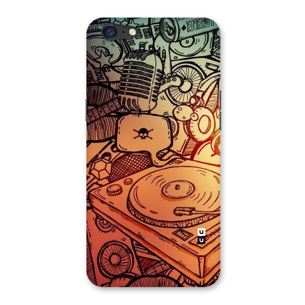 Vinyl Design Back Case for Oppo A71