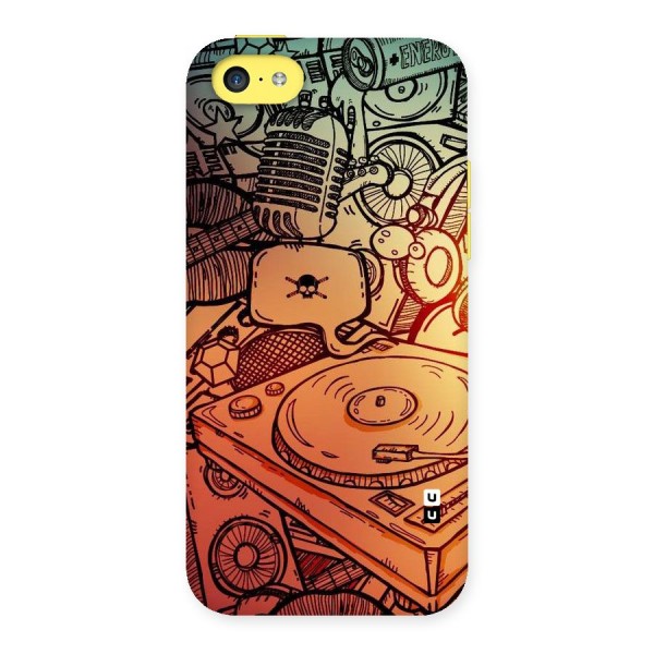 Vinyl Design Back Case for iPhone 5C
