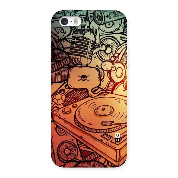 Vinyl Design Back Case for iPhone 5 5S