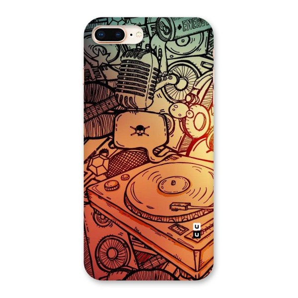 Vinyl Design Back Case for iPhone 8 Plus