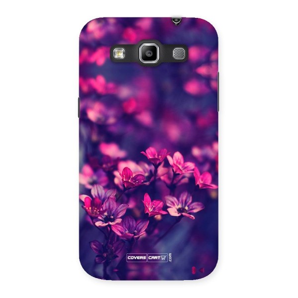Violet Floral Back Case for Galaxy Grand Quattro