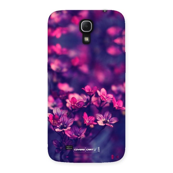 Violet Floral Back Case for Galaxy Mega 6.3