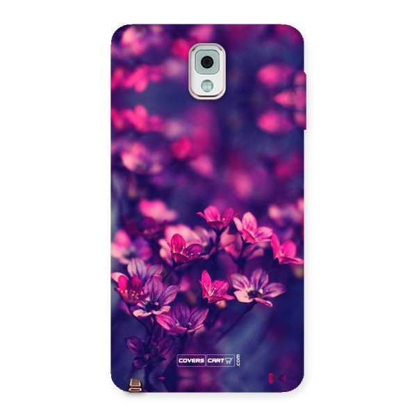 Violet Floral Back Case for Galaxy Note 3