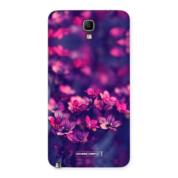 Violet Floral Back Case for Galaxy Note 3 Neo