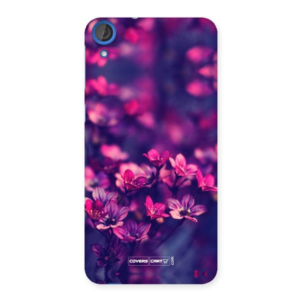 Violet Floral Back Case for HTC Desire 820