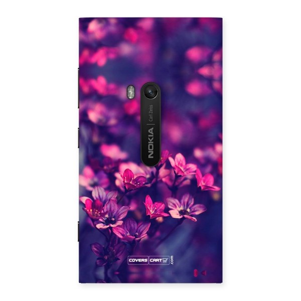 Violet Floral Back Case for Lumia 920