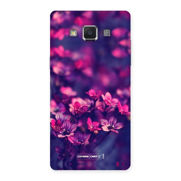 Violet Floral Back Case for Samsung Galaxy A5