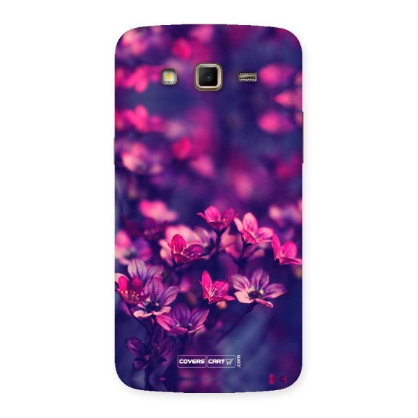Violet Floral Back Case for Samsung Galaxy Grand 2