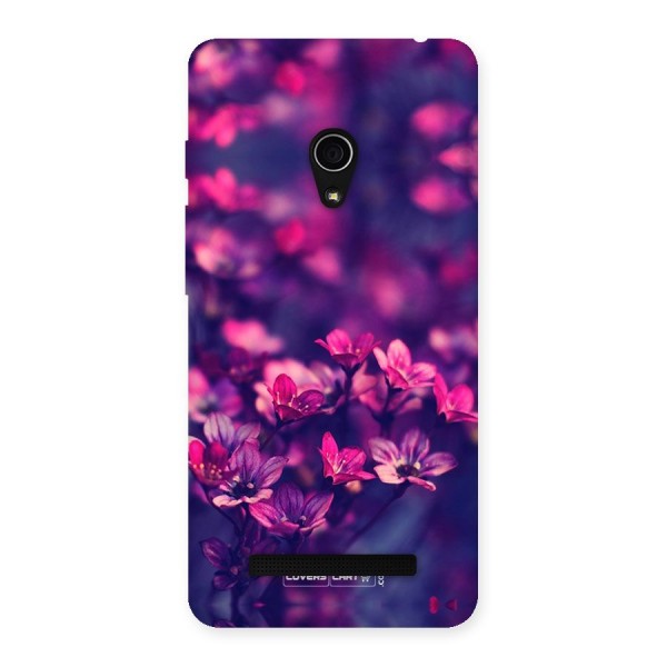 Violet Floral Back Case for Zenfone 5