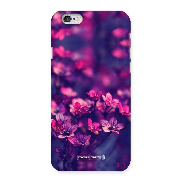 Violet Floral Back Case for iPhone 6 6S