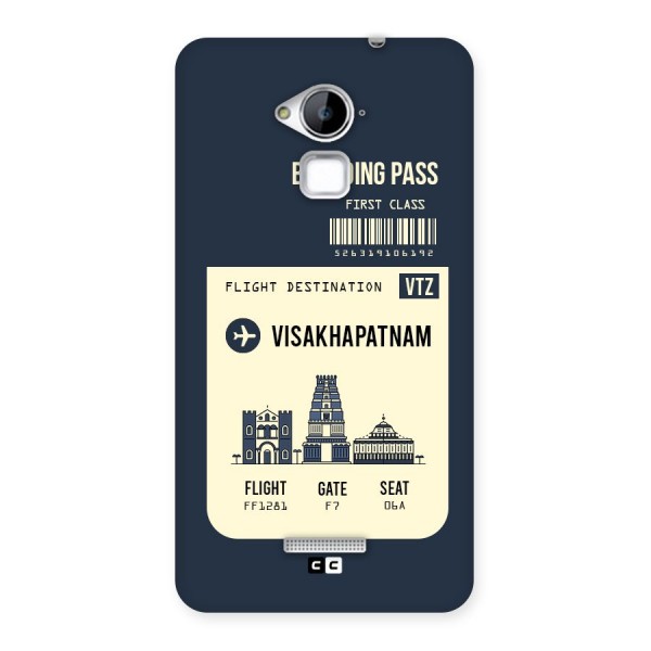 Vishakapatnam Boarding Pass Back Case for Coolpad Note 3