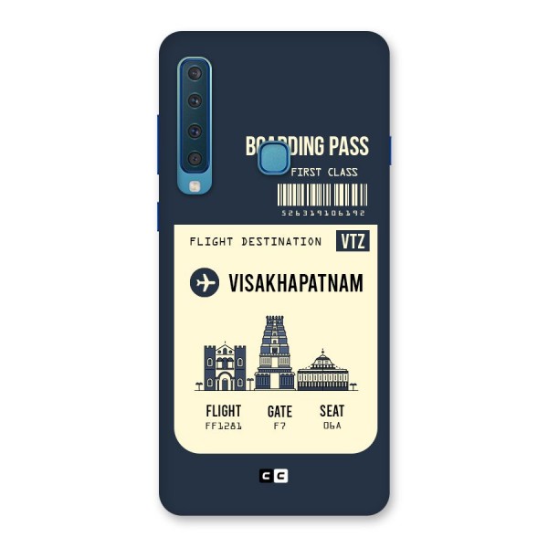 Vishakapatnam Boarding Pass Back Case for Galaxy A9 (2018)