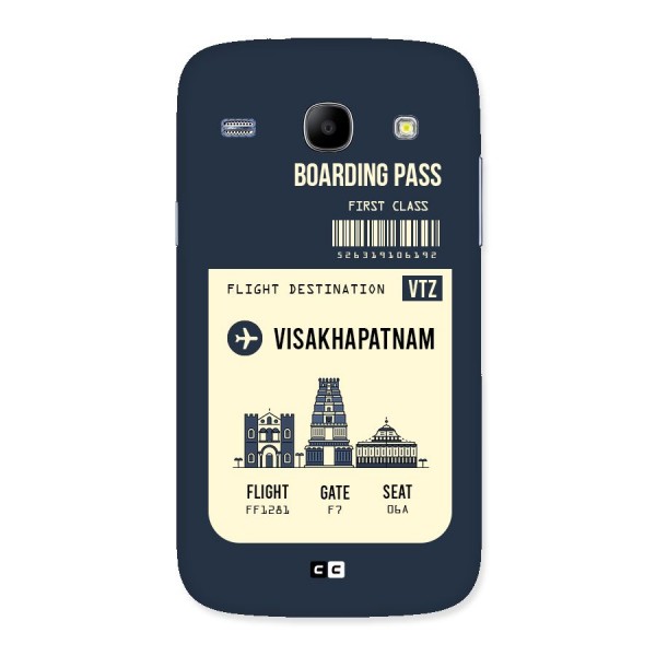Vishakapatnam Boarding Pass Back Case for Galaxy Core