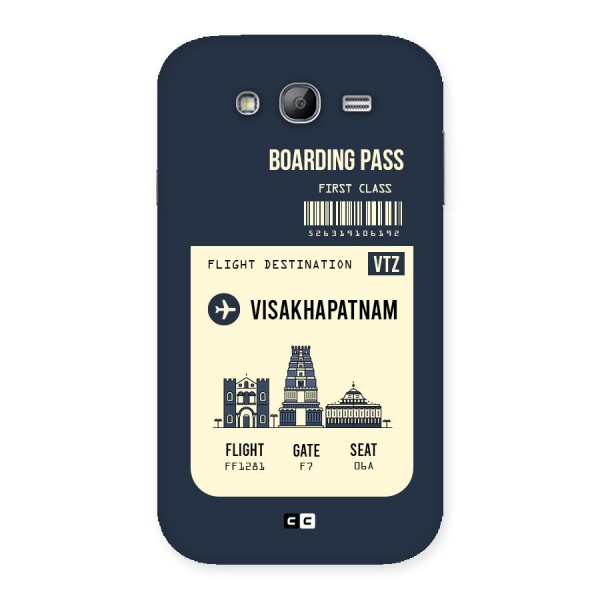 Vishakapatnam Boarding Pass Back Case for Galaxy Grand Neo
