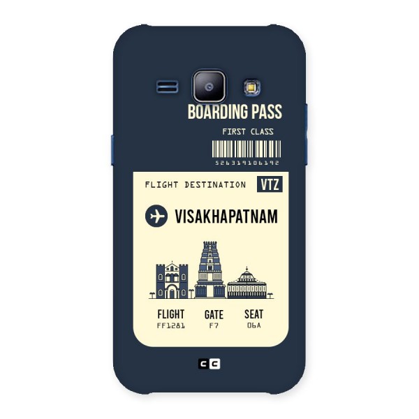 Vishakapatnam Boarding Pass Back Case for Galaxy J1