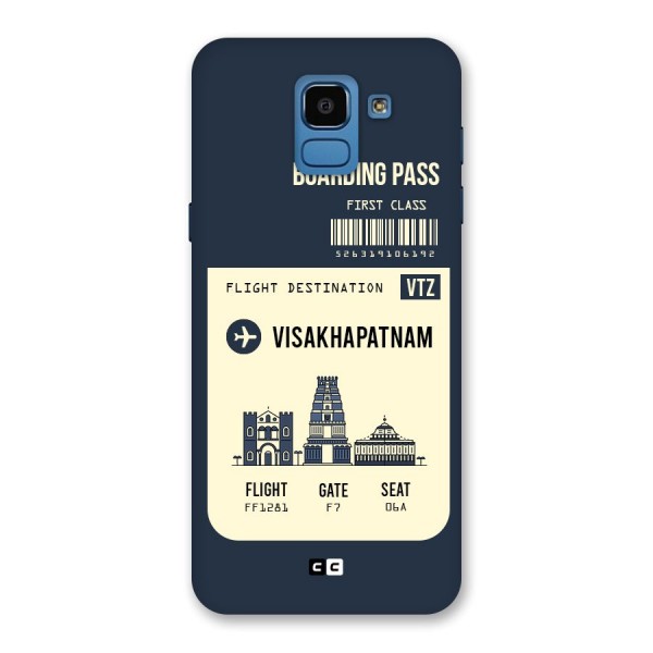 Vishakapatnam Boarding Pass Back Case for Galaxy On6