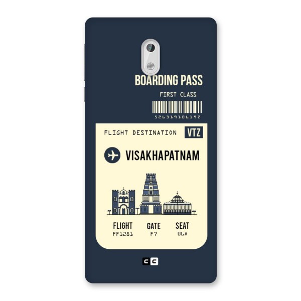 Vishakapatnam Boarding Pass Back Case for Nokia 3