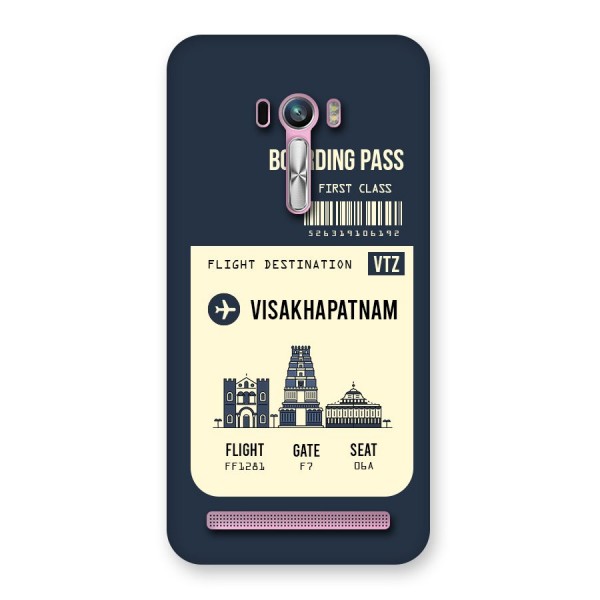Vishakapatnam Boarding Pass Back Case for Zenfone Selfie