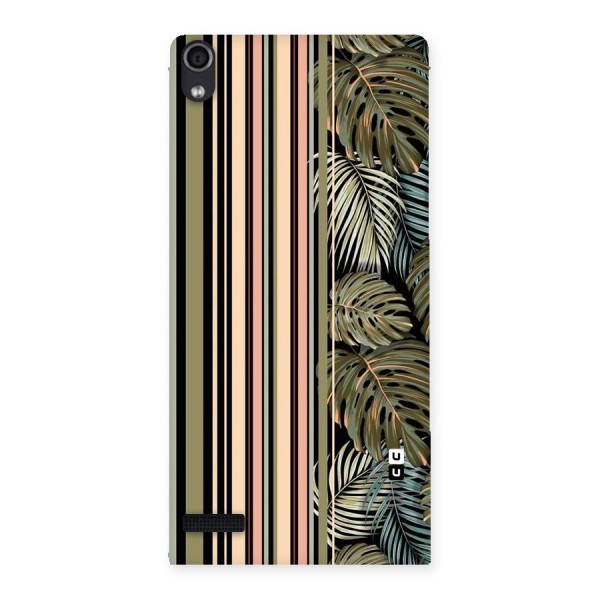 Visual Art Leafs Back Case for Ascend P6