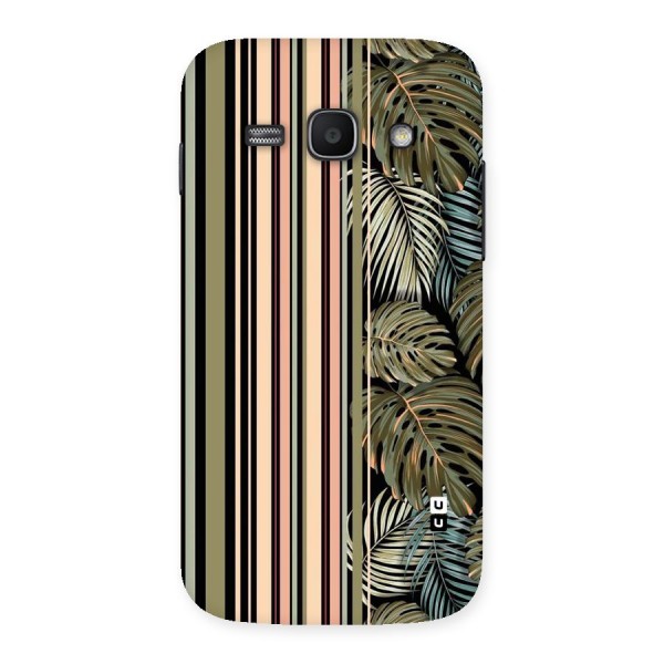 Visual Art Leafs Back Case for Galaxy Ace 3