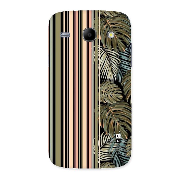 Visual Art Leafs Back Case for Galaxy Core