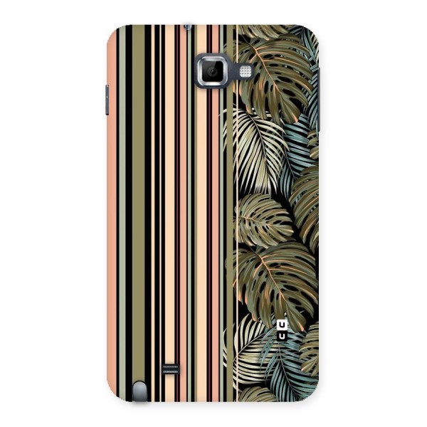 Visual Art Leafs Back Case for Galaxy Note