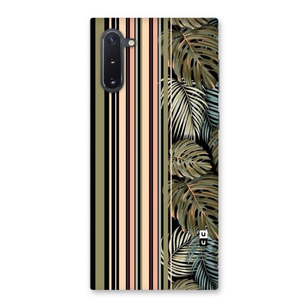 Visual Art Leafs Back Case for Galaxy Note 10