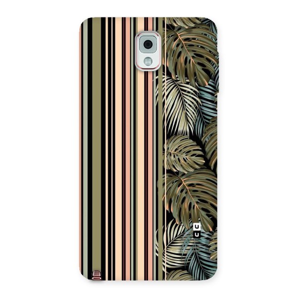 Visual Art Leafs Back Case for Galaxy Note 3