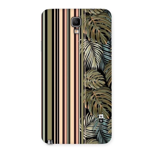 Visual Art Leafs Back Case for Galaxy Note 3 Neo
