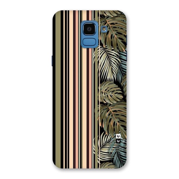 Visual Art Leafs Back Case for Galaxy On6
