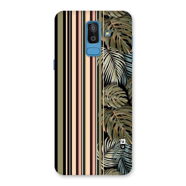Visual Art Leafs Back Case for Galaxy On8 (2018)