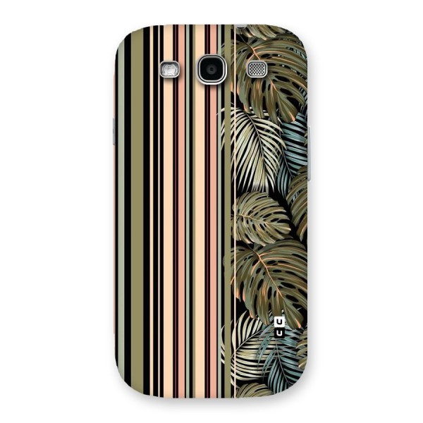 Visual Art Leafs Back Case for Galaxy S3