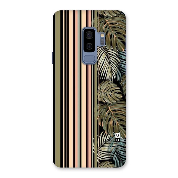 Visual Art Leafs Back Case for Galaxy S9 Plus