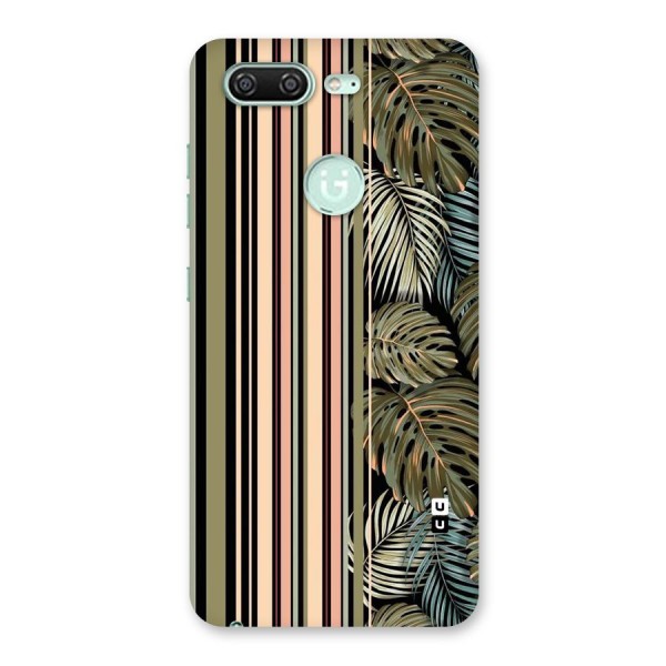 Visual Art Leafs Back Case for Gionee S10