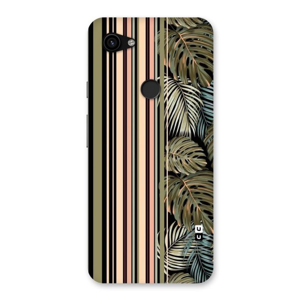 Visual Art Leafs Back Case for Google Pixel 3a XL