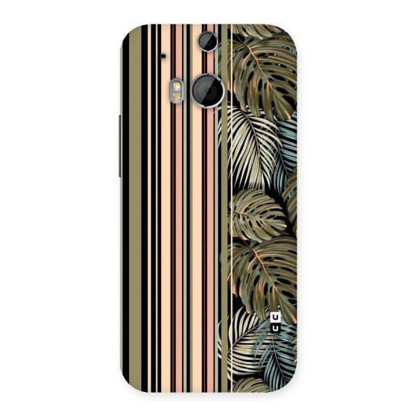 Visual Art Leafs Back Case for HTC One M8